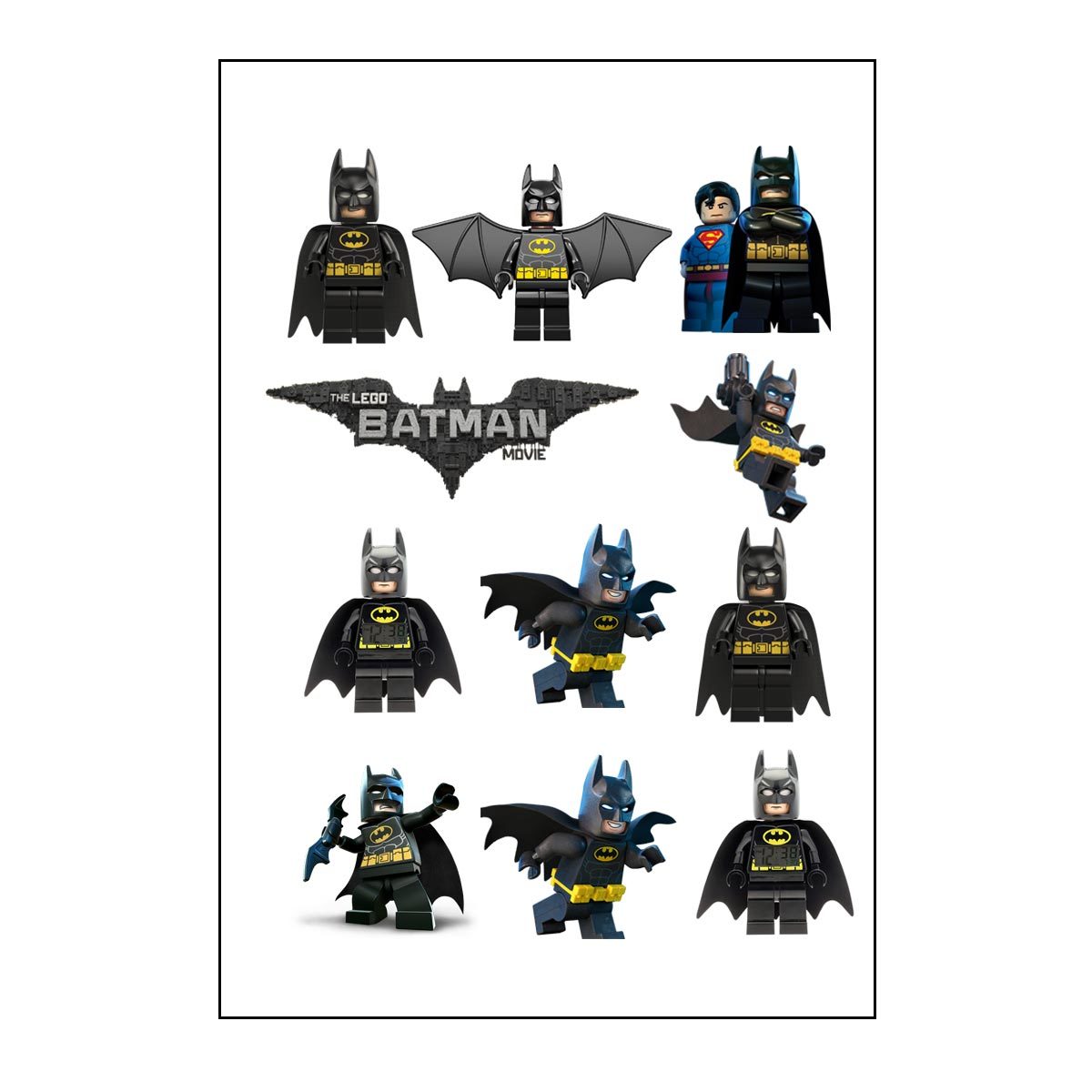 Lego Batman Movie Temporary Tattoos