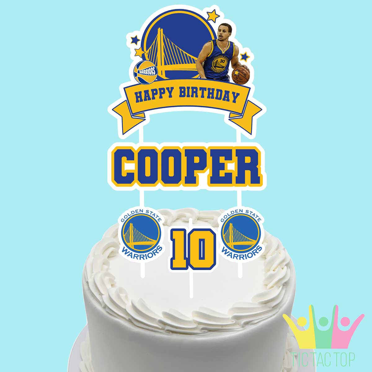 Golden State Warriors basketball team theme cake - - CakesDecor