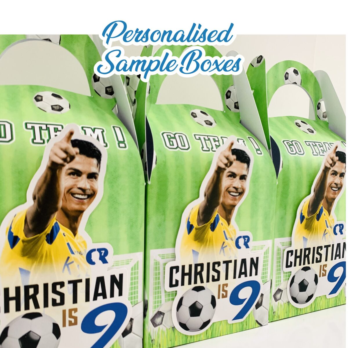 Football Soccer - Cristiano Ronaldo CR7 Lolly Box Bag - Image 6
