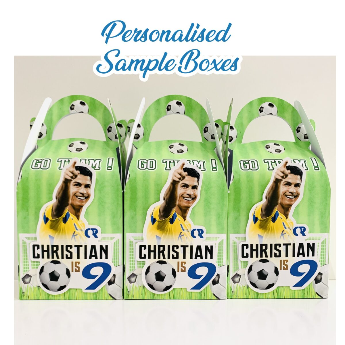 Football Soccer - Cristiano Ronaldo CR7 Lolly Box Bag - Image 5