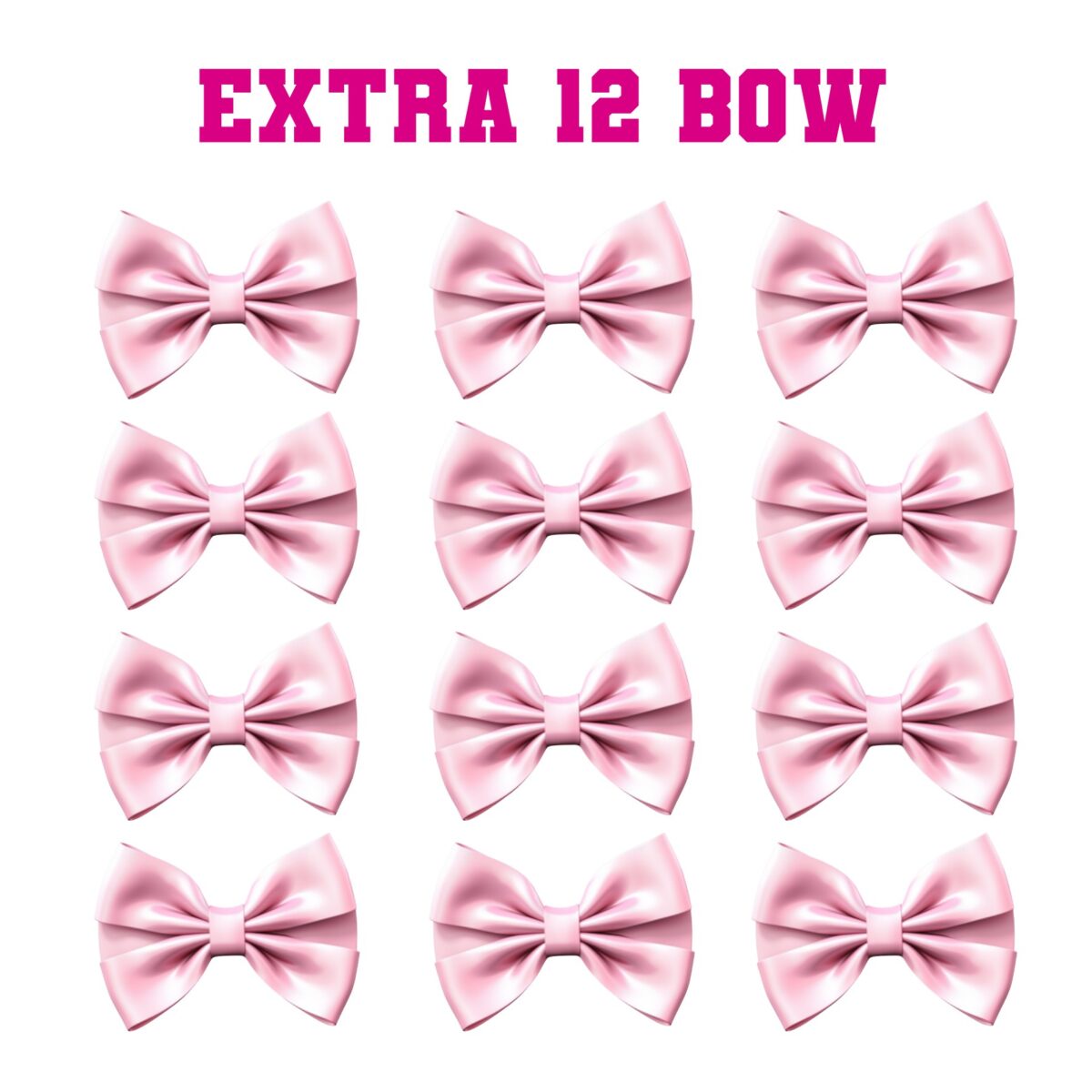 Labubu Pink Mokoko Personalised Pin the Tail - Bow Party Game - Image 5
