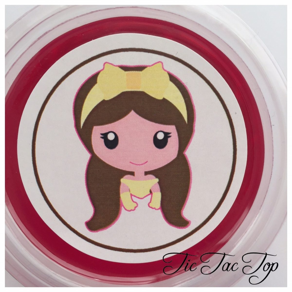 Disney Princess Cinderella Snow White Belle Aurora Jelly Cups - 12/set