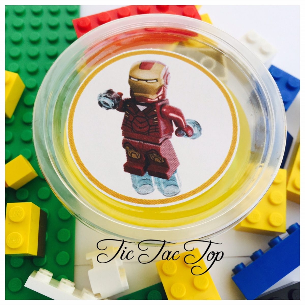 Lego Superhero Jelly Cups - 12/set