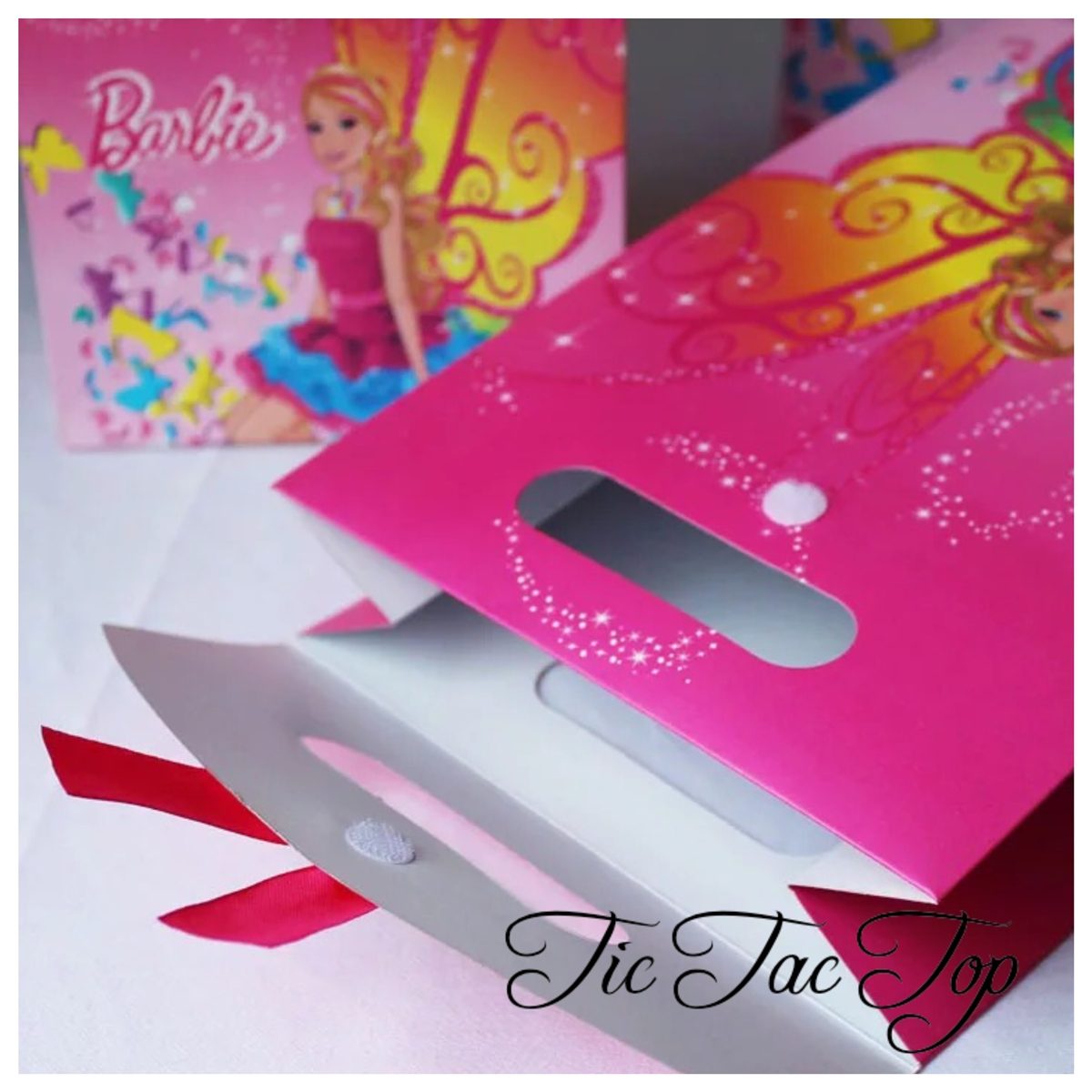 Barbie Doll Paper Gift & Lolly Bag - 6 Bags