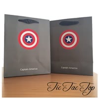 Captain America Paper Gift & Lolly Bag - 6 Bags