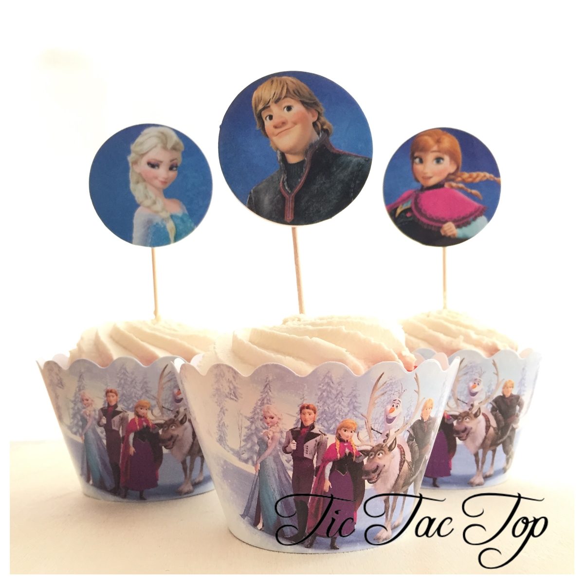Frozen Wrappers + Toppers