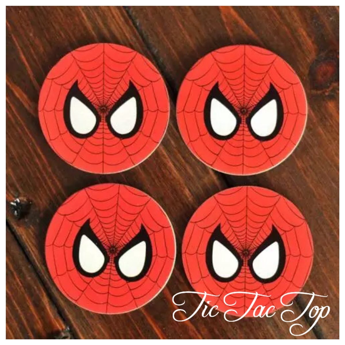 Spiderman Vs Black Spiderman Cupcake Wrappers + Toppers